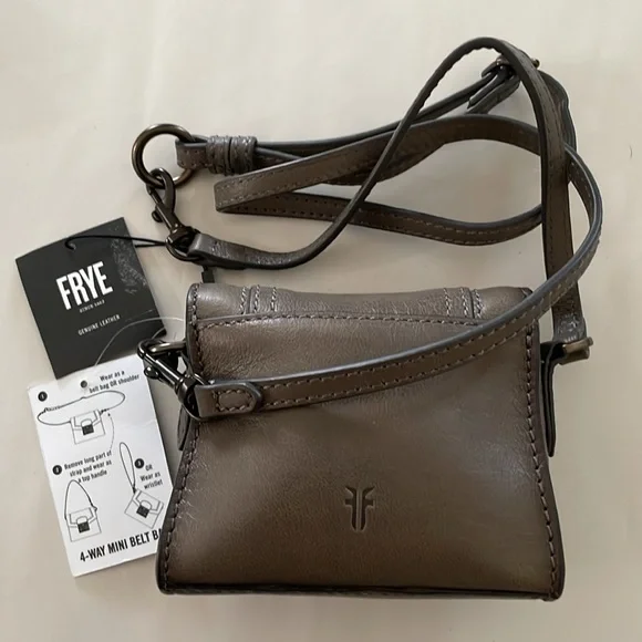 FRYE Alex 4WAY Shadow  Crossbody Mini Belt Bag, NWT - Picture 6 of 13